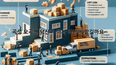 곡성 오곡면 덕산리 이사, 어디에 맡길까요?